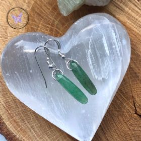 Green Aventurine Chip Earrings